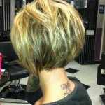 back view bob hairstyles colors