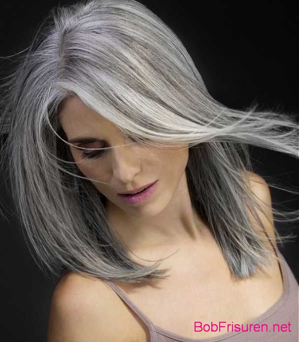 moderne frisuren grey